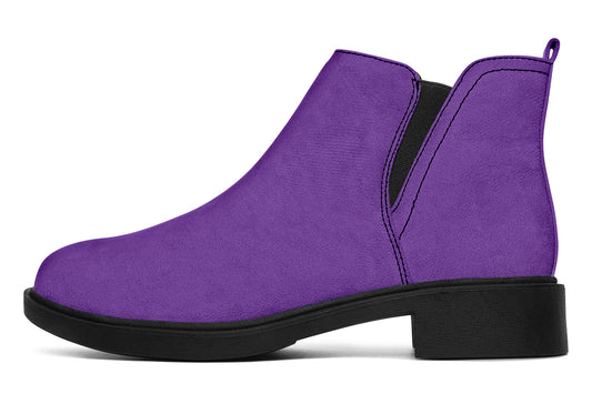 Purple - Fashion Boots