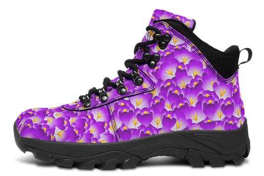 Purple Blooms - Power Boots