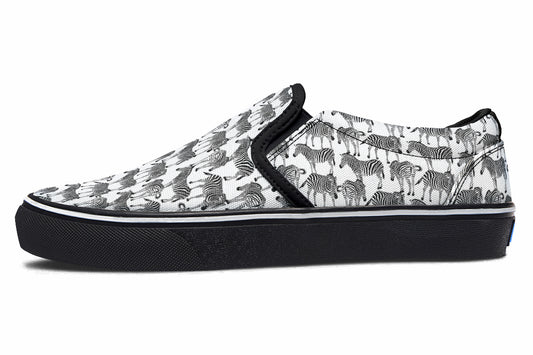 Zebras - Slip Ons