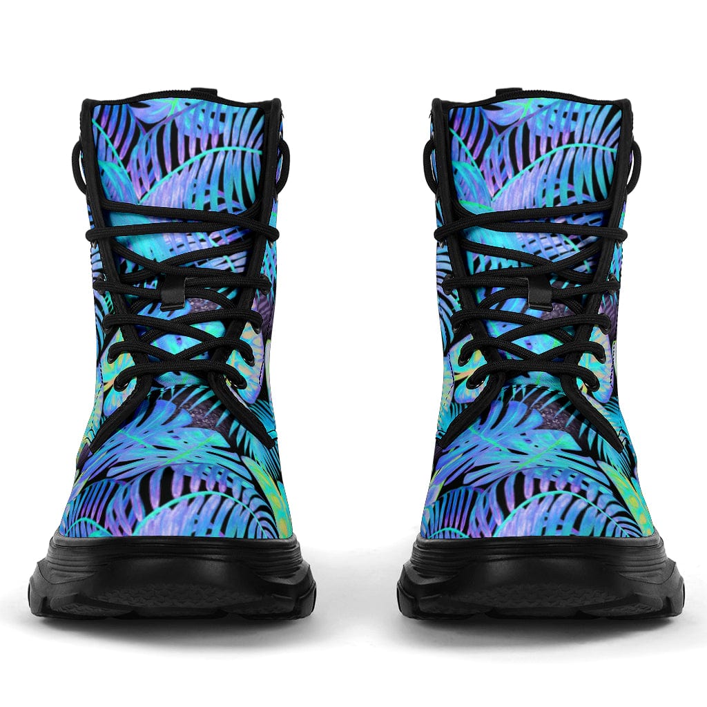 Aqua Jungle - Chunky Boots Shoezels™