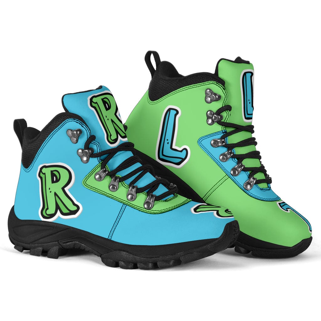 Blue/Green & Left/Right - Power Boots Shoezels™