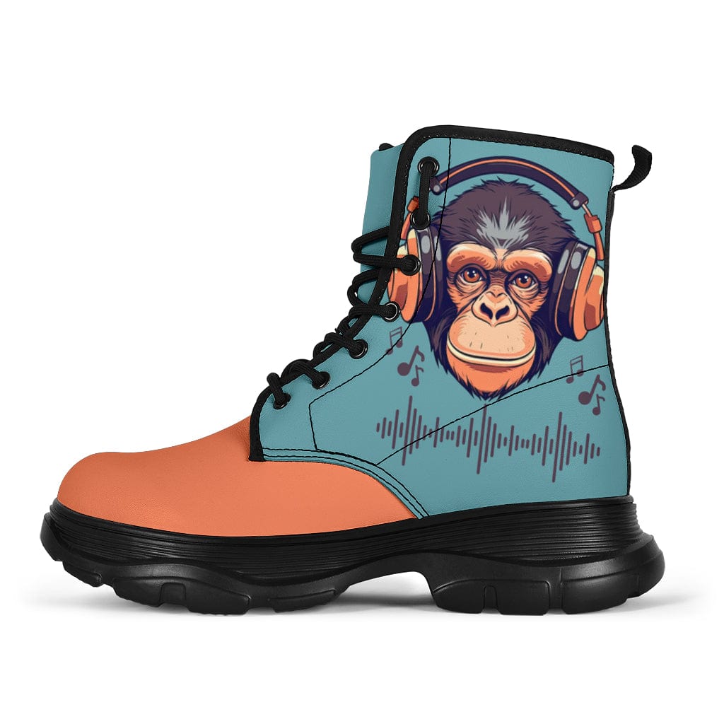 Boots Monkey DJ Women's Chunky Boots - Monkey DJ / US5 (EU35) Shoezels™