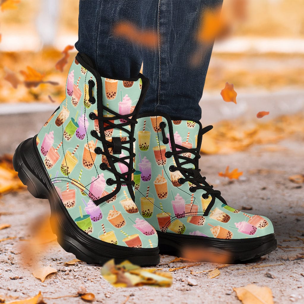 Bubble Tea - Chunky Boots Shoezels™