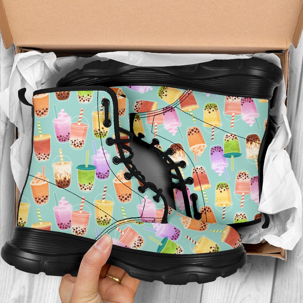 Bubble Tea - Chunky Boots Shoezels™