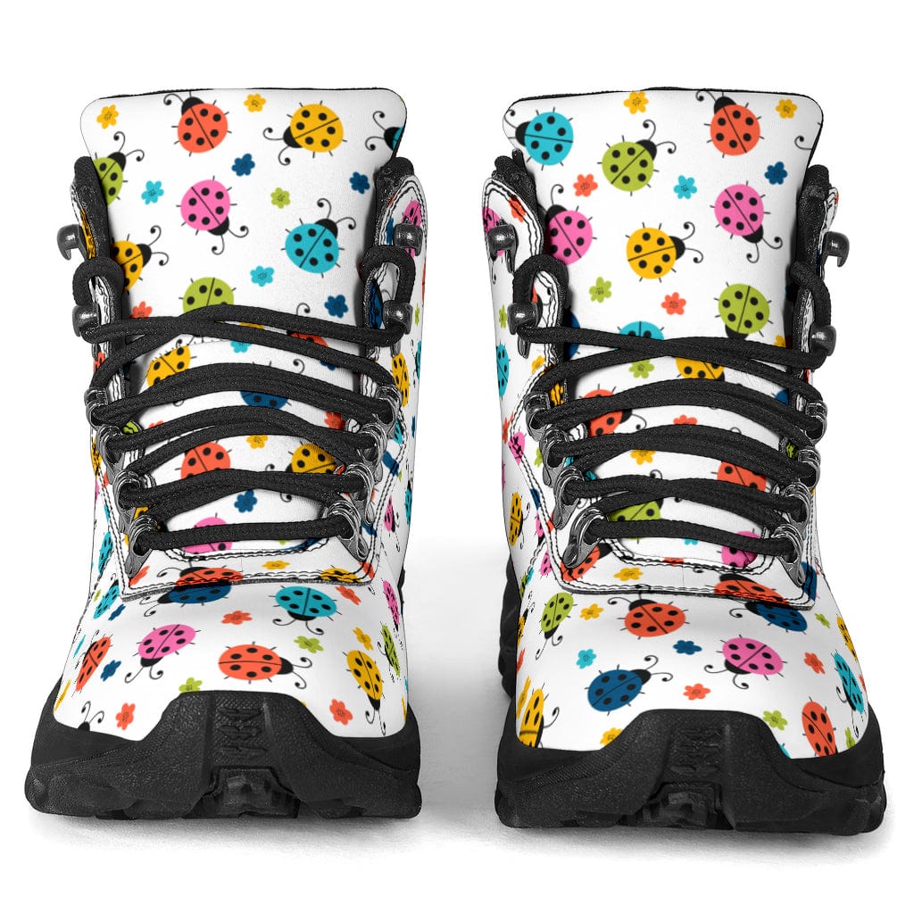 Colourful Ladybird - Power Boots Shoezels™