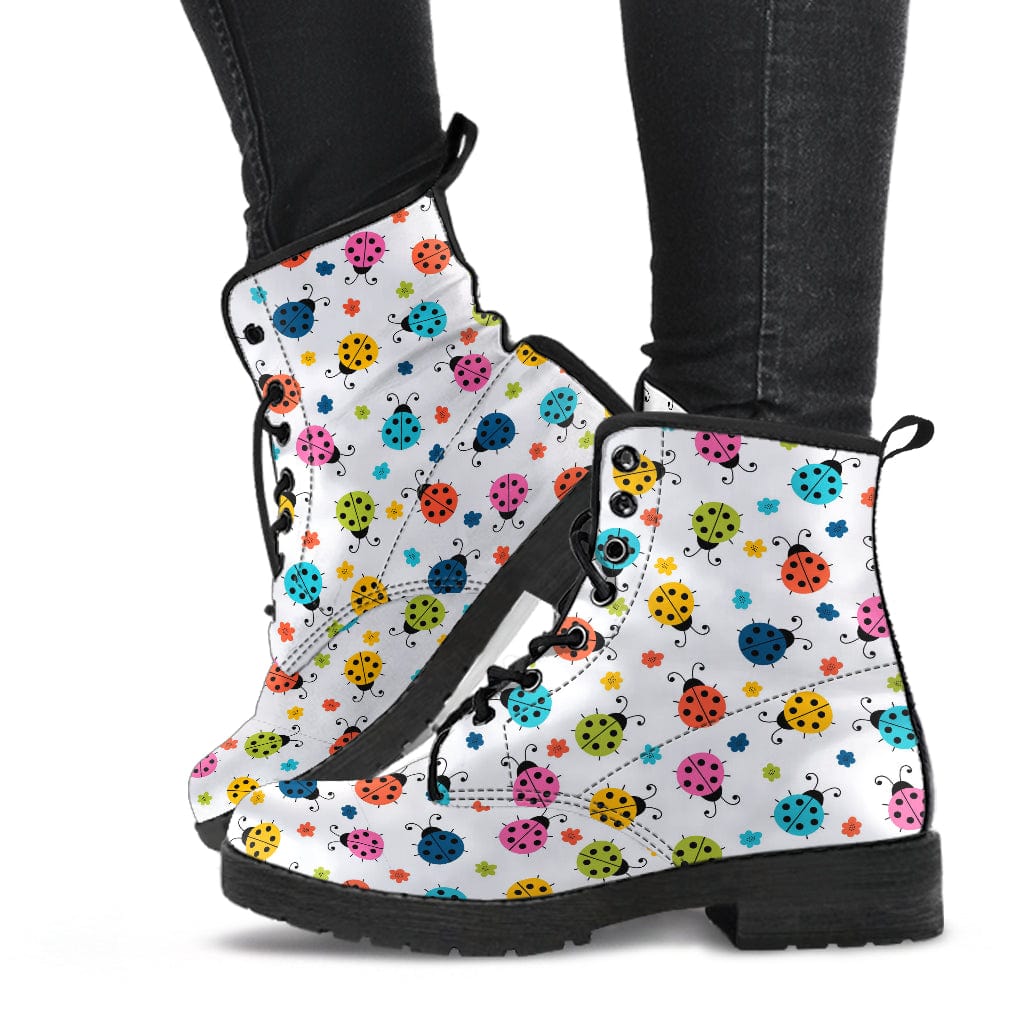 Colourful Ladybirds - Urban Boots Shoezels™