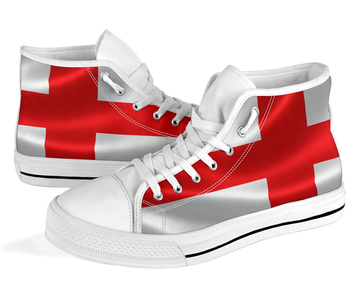 England Flag - High Tops Shoezels™