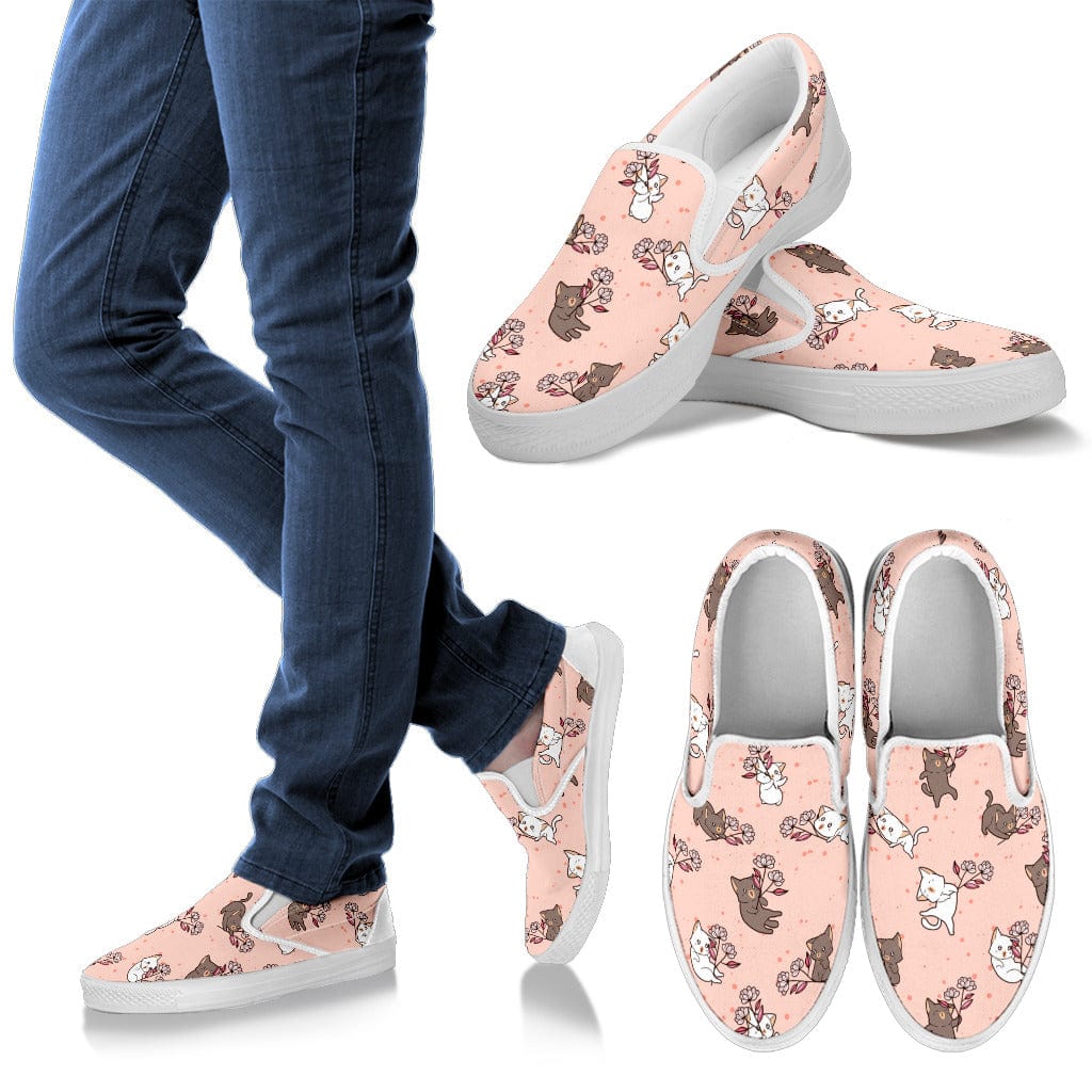 Floating Cats - Women's Casual Slip-Ons Shoezels™