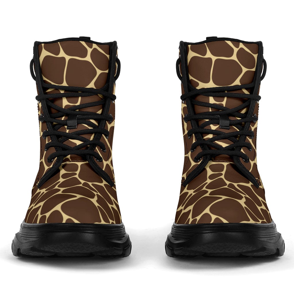 Giraffe Pattern - Chunky Boots Shoezels™