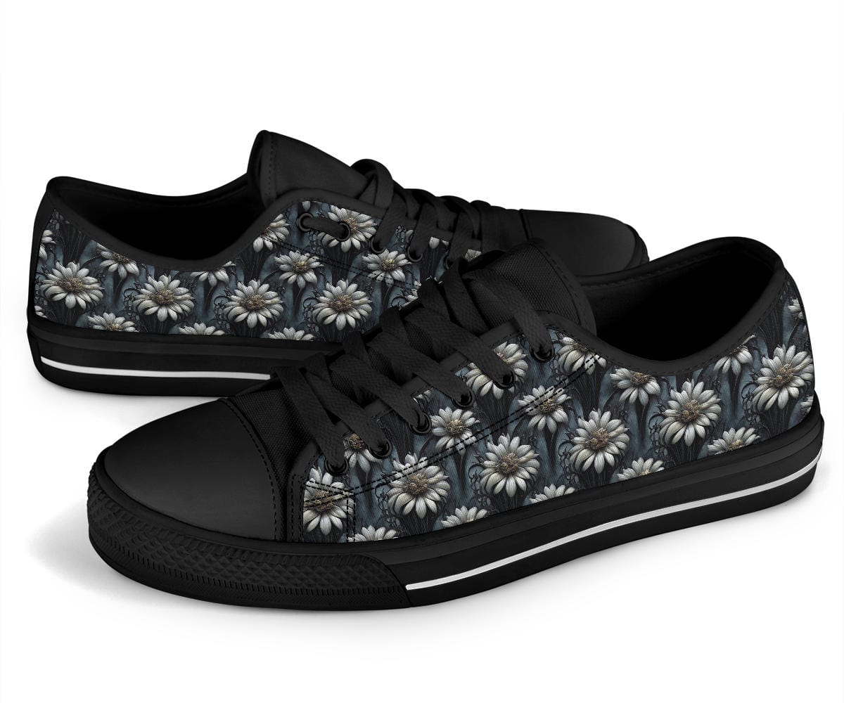 Goth Daisy - Low Tops Shoezels™
