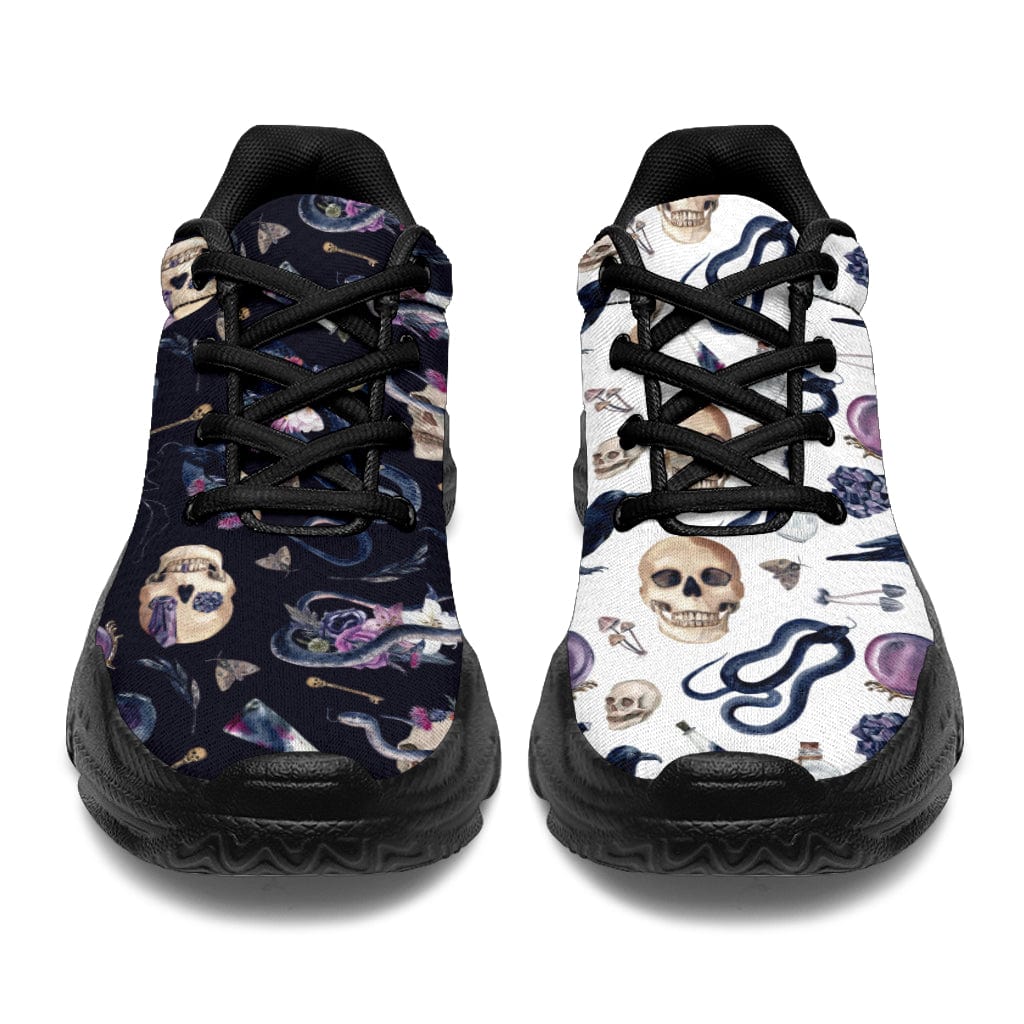 Goth Mismatched - Chunky Sneakers Shoezels™