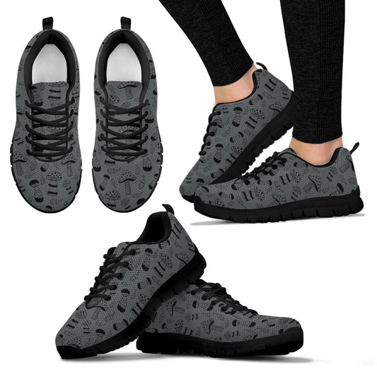 Grey Mushroom - Sneakers Shoezels™