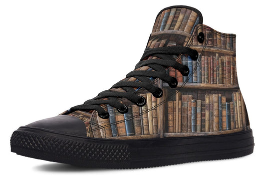 HighTops Book Reader - High Tops Women's High Tops / Black Sole / US 5 / EU35.5 Shoezels™