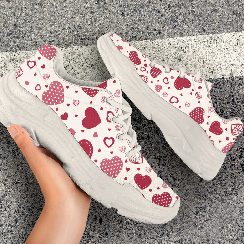 Love Hearts - Chunky Sneakers Shoezels™