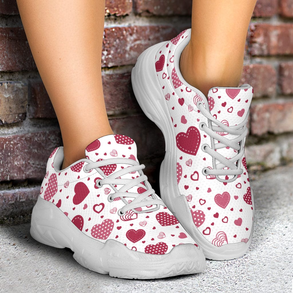 Love Hearts - Chunky Sneakers Shoezels™