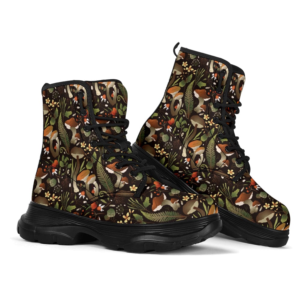 Mushrooms - Chunky Boots Shoezels™