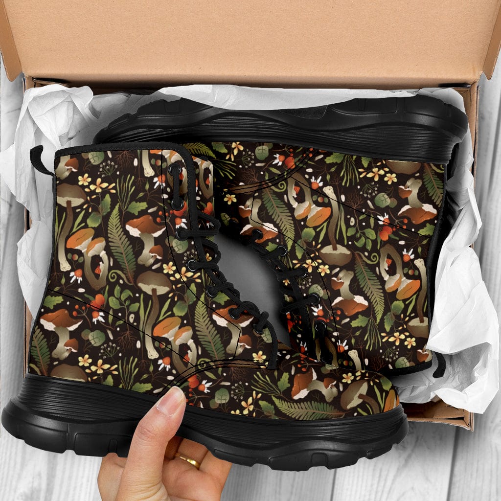 Mushrooms - Chunky Boots Shoezels™