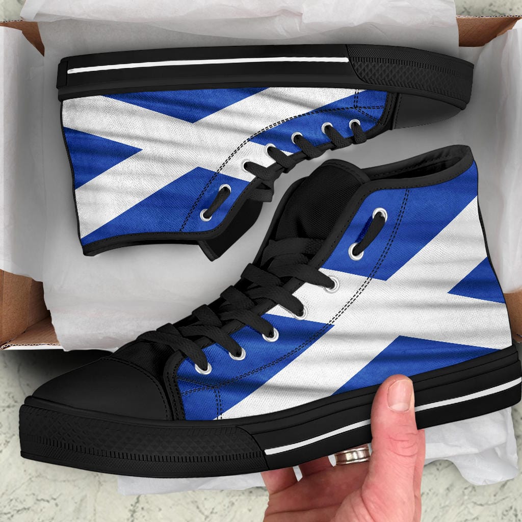 Scotland Flag - High Tops Shoezels™