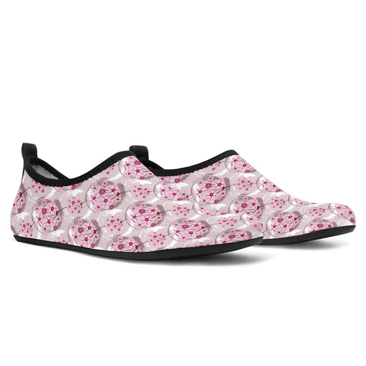 Pink Floral Balls - Aqua Shoes Women's Aqua Shoes - Pink Floral Balls - Aqua Shoes / US 3-4 / EU34-35 Shoezels™ Shoes | Boots | Sneakers