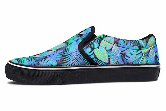 Slip-Ons Aqua Jungle - Slip Ons Women's Slipons / Black Sole / US 6 / EU36 Shoezels™