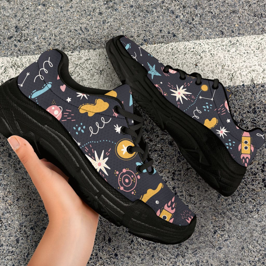 Space Doodle - Chunky Sneakers Shoezels™