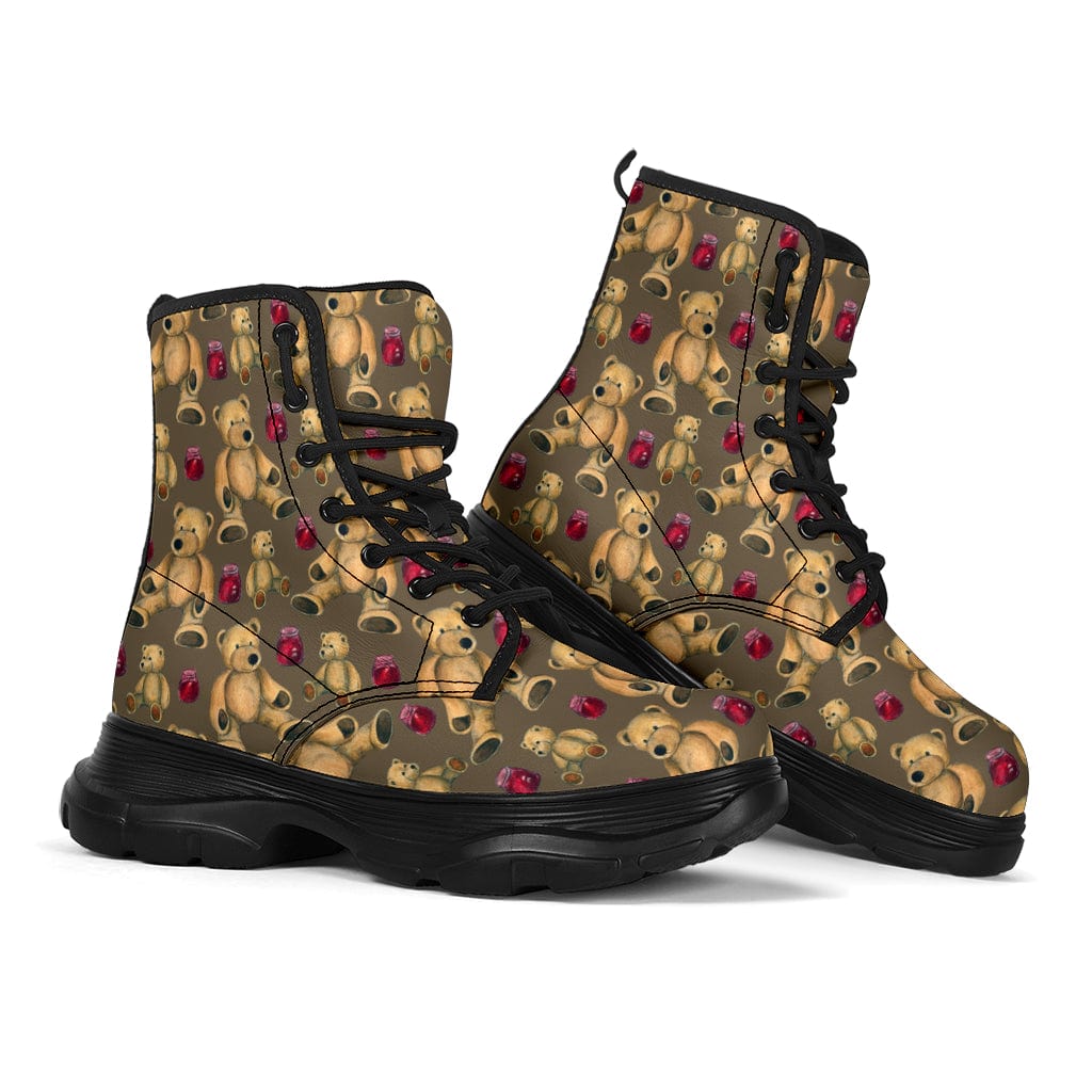 Teddy Bear - Chunky Boots Shoezels™