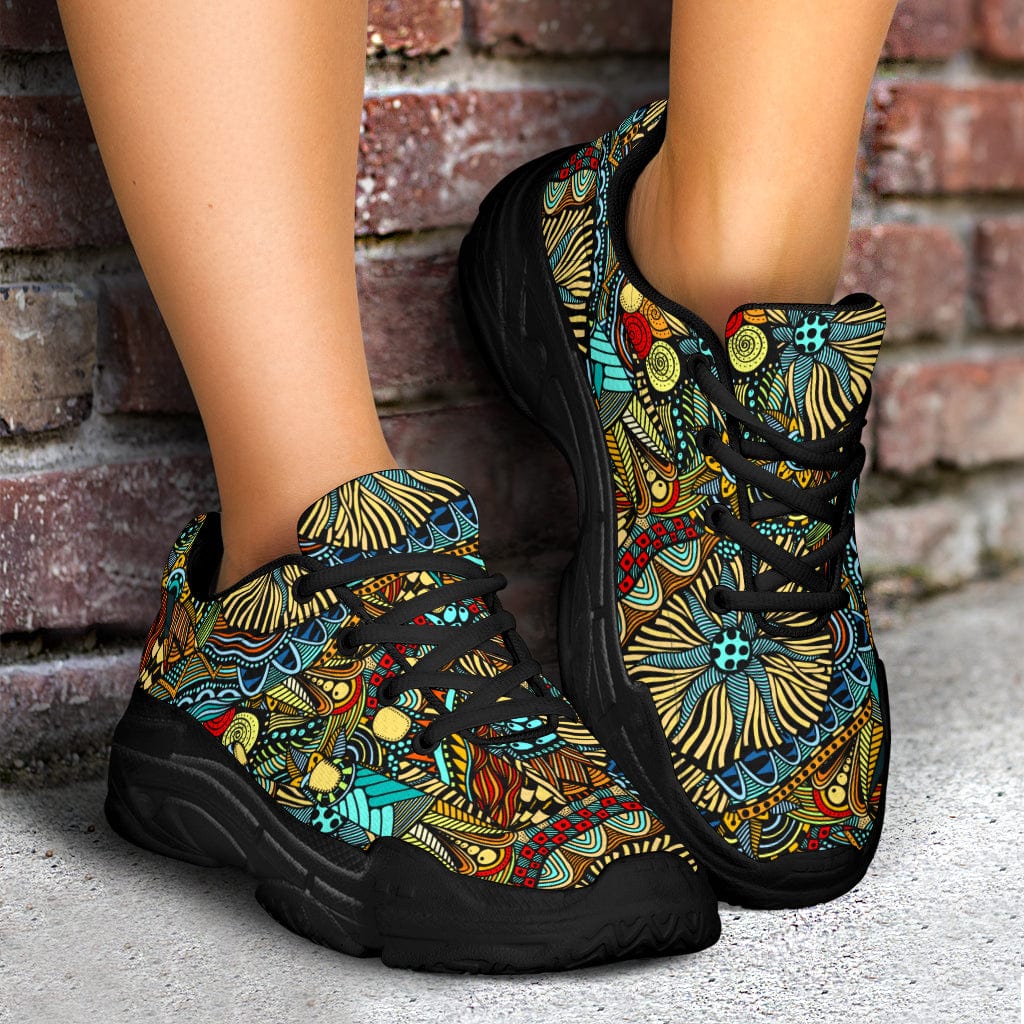 Tribal 2 - Chunky Sneakers Shoezels™