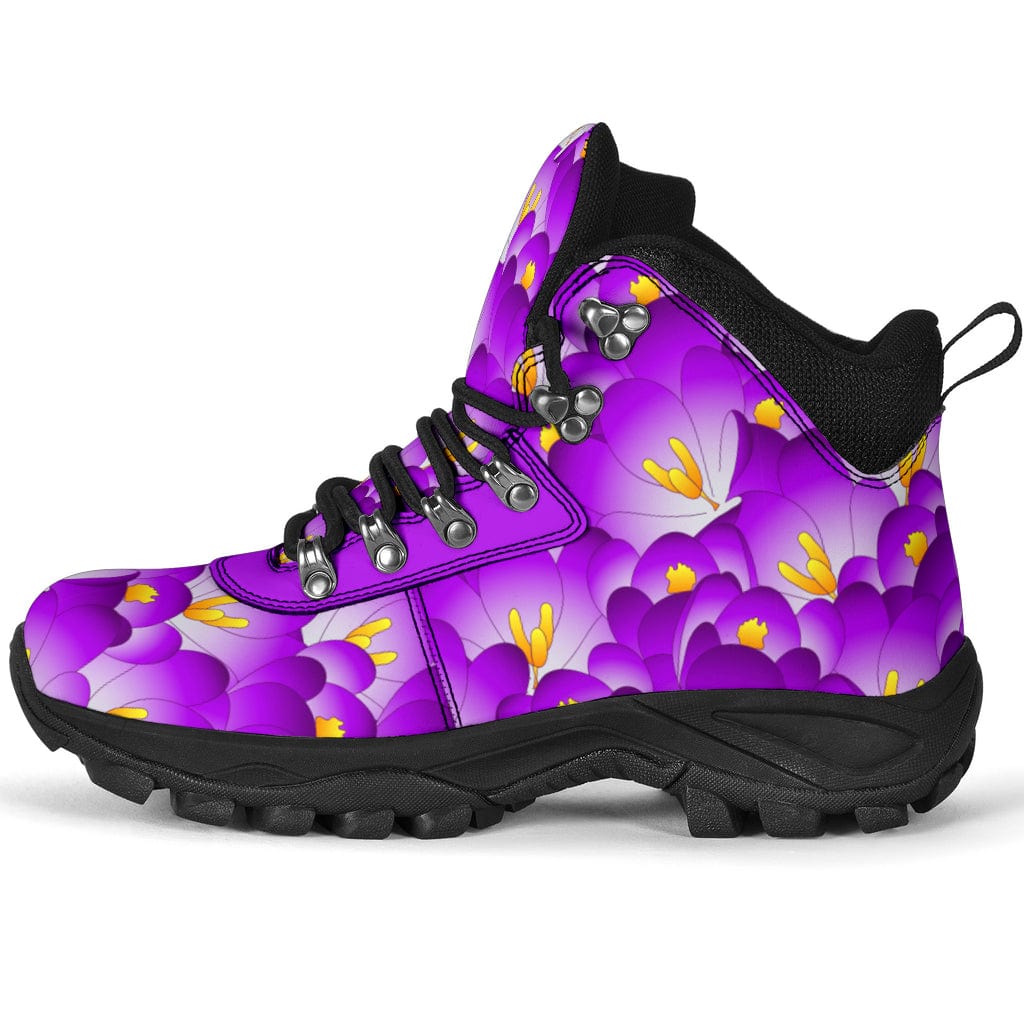Urban Boots Purple Blooms - Power Boots Women's  Boots - Purple Blooms - Power Boots / US5.5 (EU36) Shoezels™