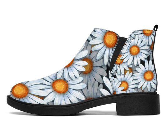 White Daisy - Fashion Boots Shoezels™