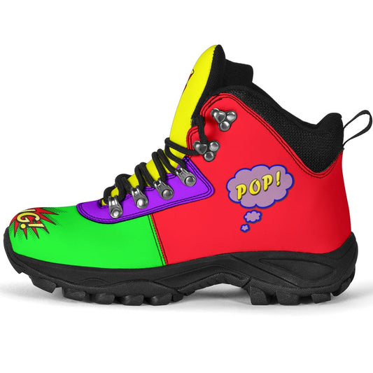Comic Talk - Power Boots Women's Power Boots - Comic Talk - Power Boots / US5.5 (EU36) Shoezels™