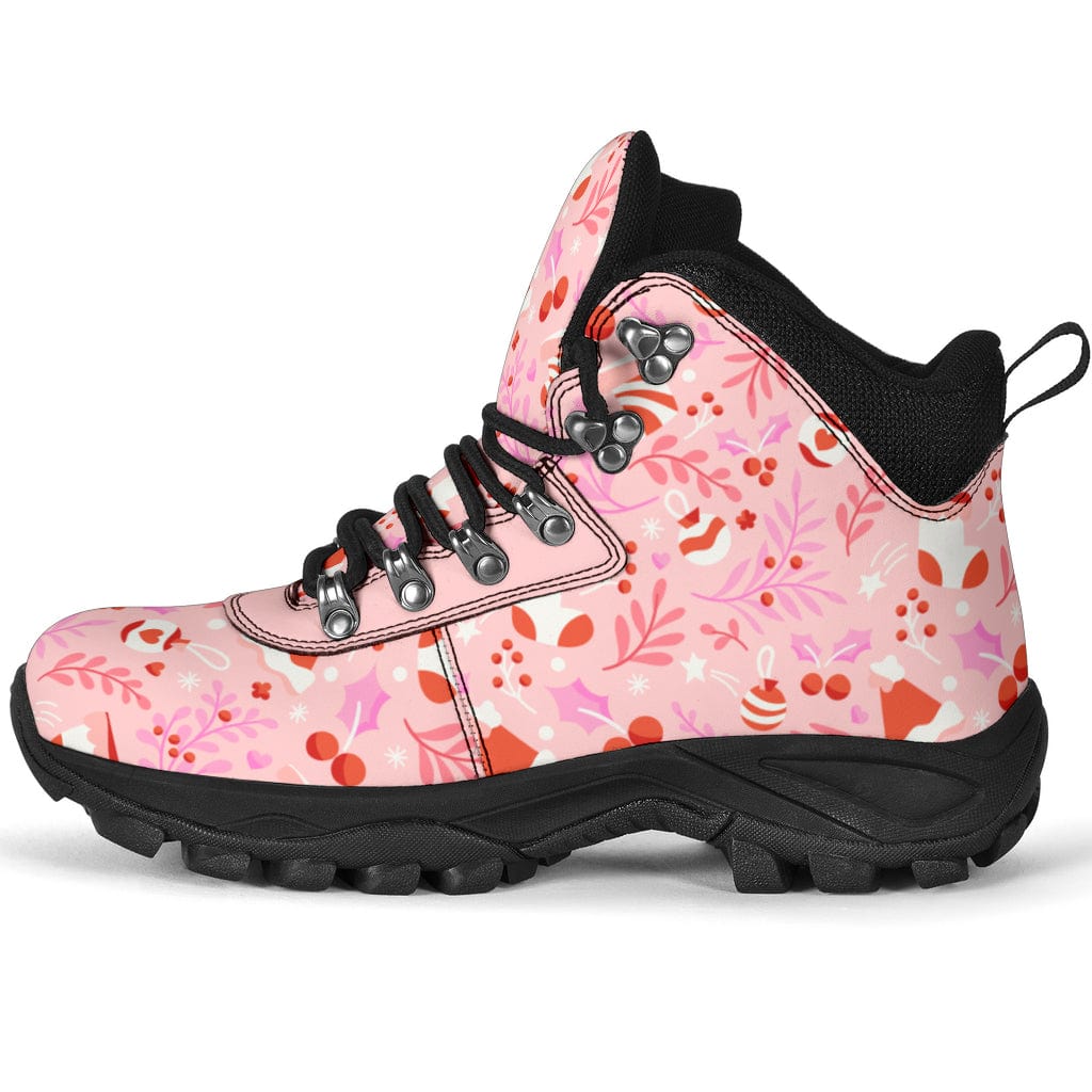 Pink Christmas - Power Boots Women's Power Boots - Pink Christmas - Power Boots / US5.5 (EU36) Shoezels™