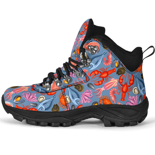 Seafood - Power Boots Women's Power Boots - Seafood - Power Boots / US5.5 (EU36) Shoezels™