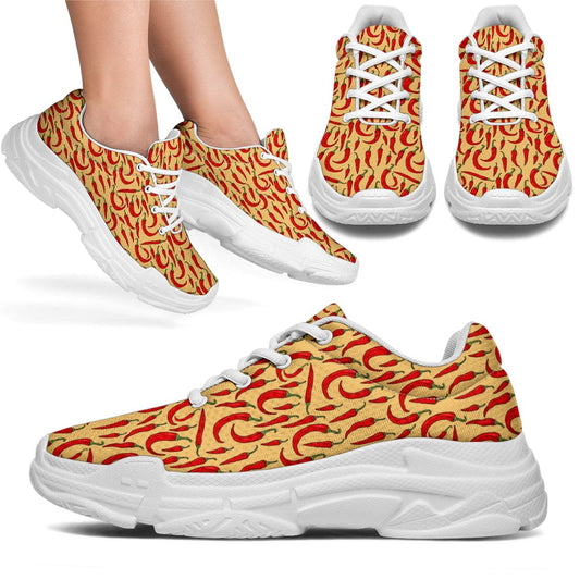Hot Chilli - Chunky Sneakers Women's Sneakers - White - Hot Chilli - Chunky Sneakers / US5.5 (EU36) Shoezels™