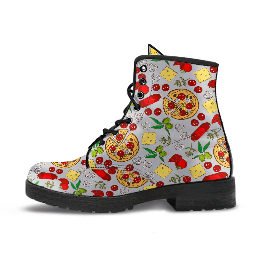 Pizza - Urban Boots Women's Urban Boots - Black - Pizza - Urban Boots / US5 (EU35) Shoezels™