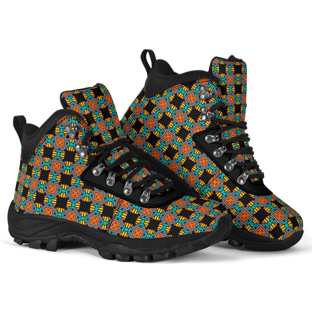 70s Geometric - Alpine Boots Shoezels™