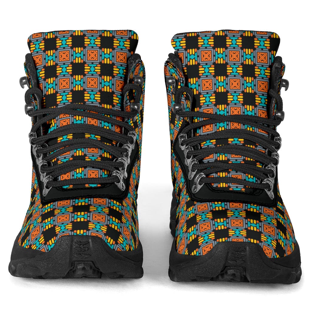 70s Geometric - Alpine Boots Shoezels™