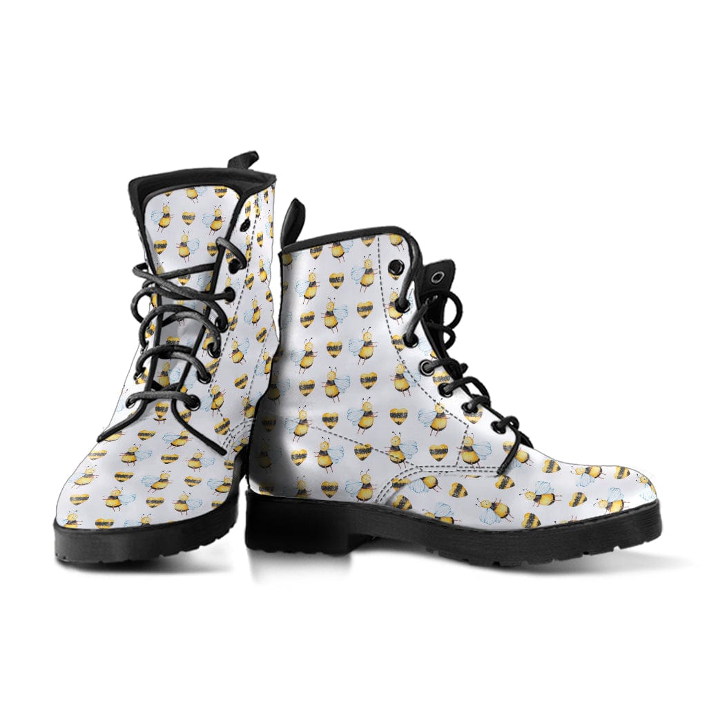 Bee Hearts - Cruelty Free Leather Boots Shoezels™