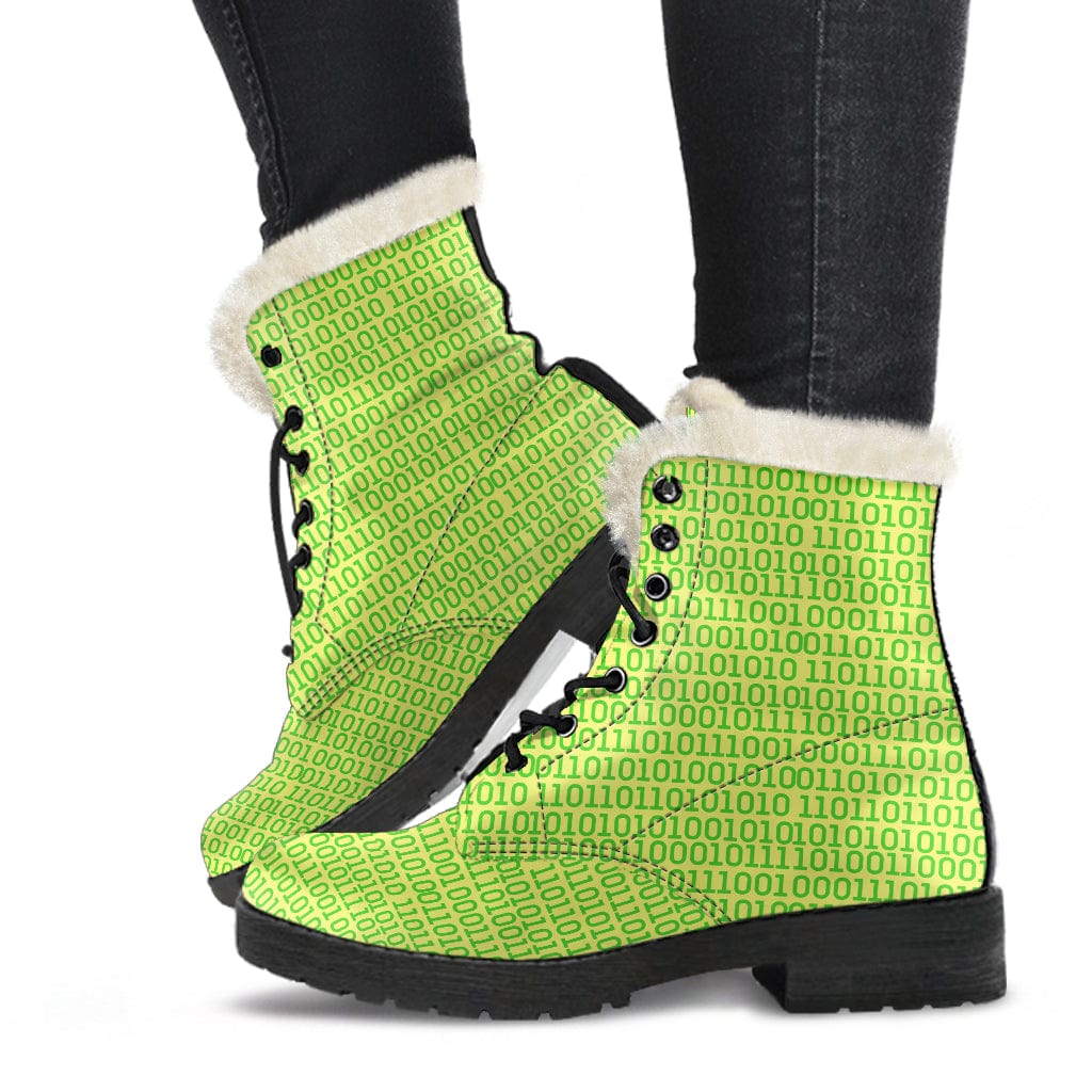 Binary Code - Cosy Boots Shoezels™