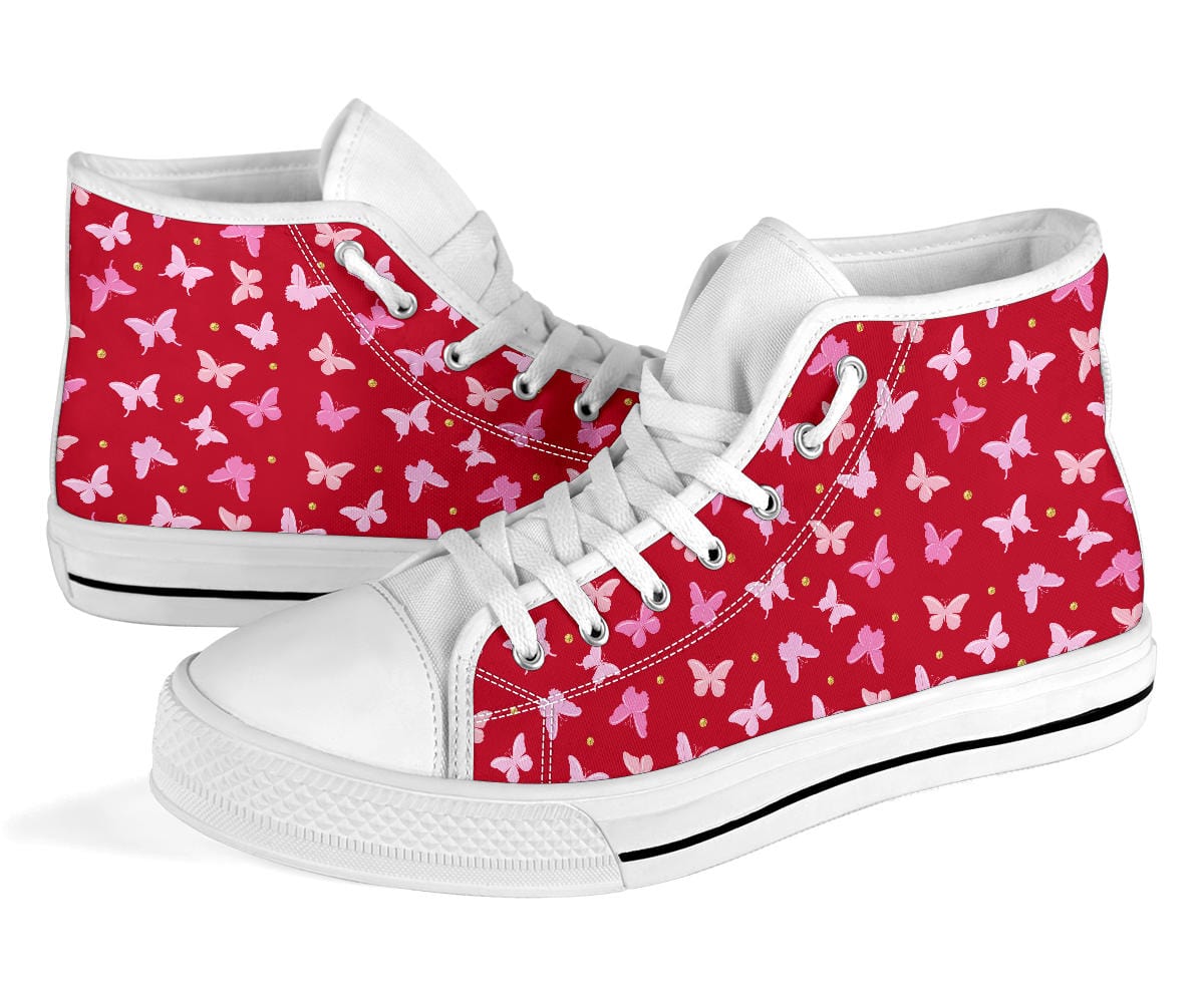 Butterfly - High Tops (Black or White) Shoezels™