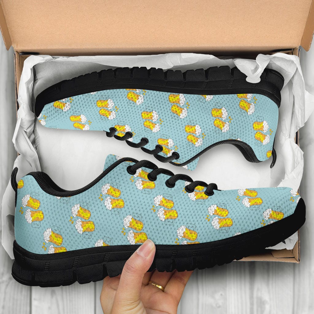 Cartoon Beers (White or Black Sole) - Sneakers Shoezels™