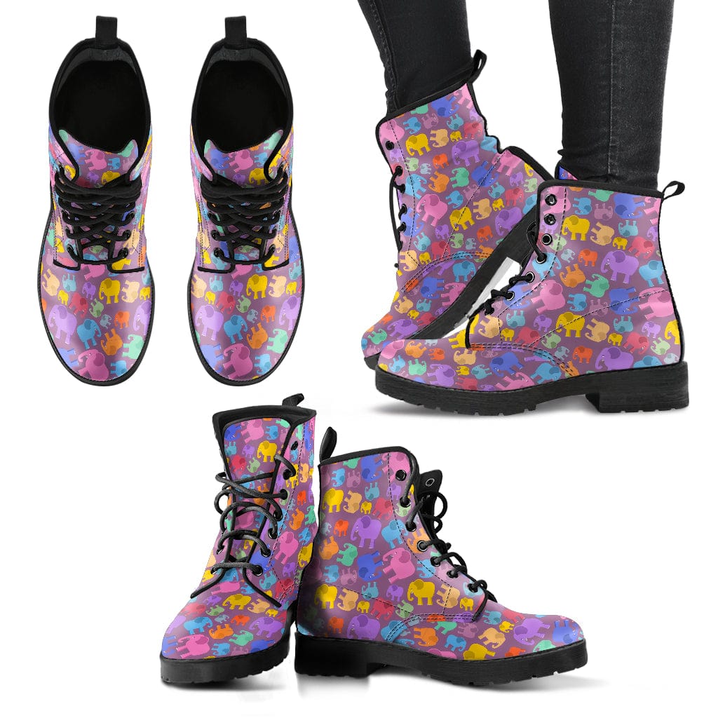 Colourful Elephants - Urban Boots Shoezels™