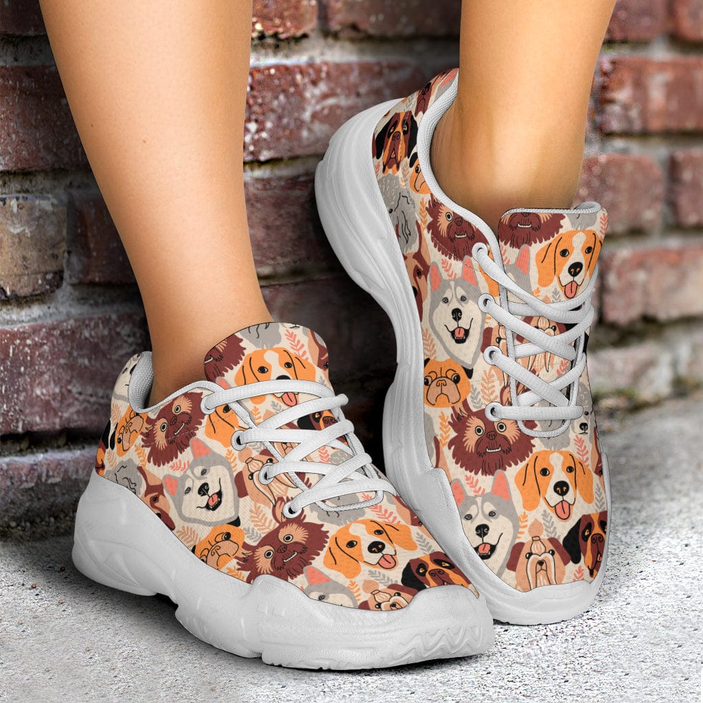 Dog Face - Chunky Sneakers Shoezels™