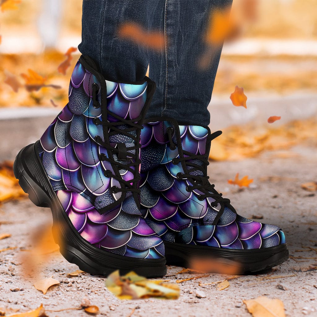 Dragon Skin - Chunky Boots Shoezels™