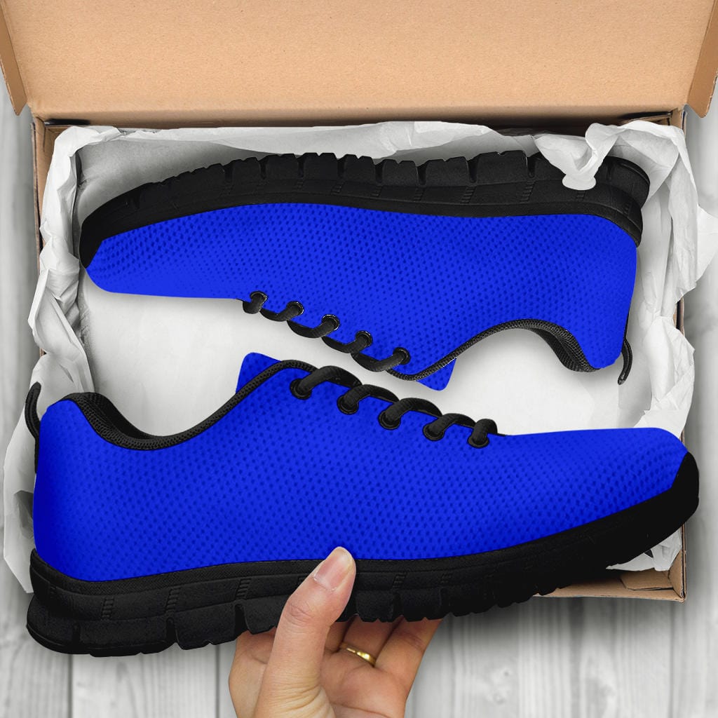 Electric Blue (Black or White Sole) - Sneakers Shoezels™