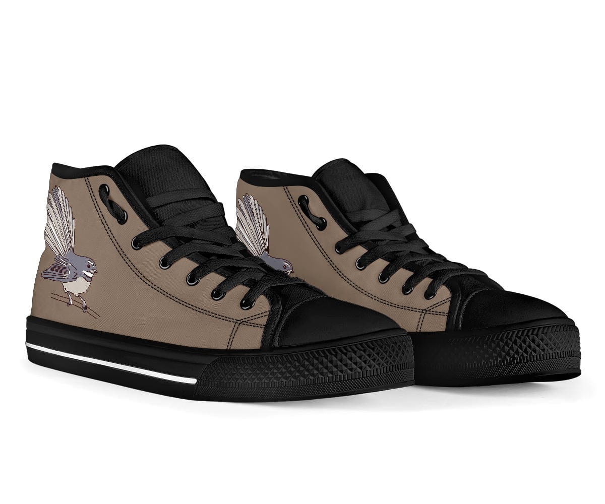 Fantail  (brown/black/white) - High Tops Shoezels™