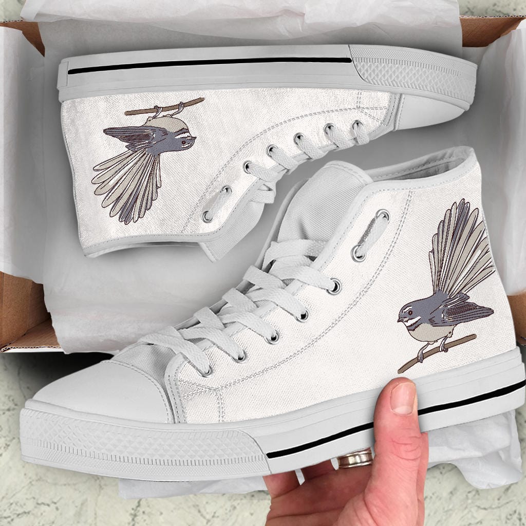 Fantail  (brown/black/white) - High Tops Shoezels™