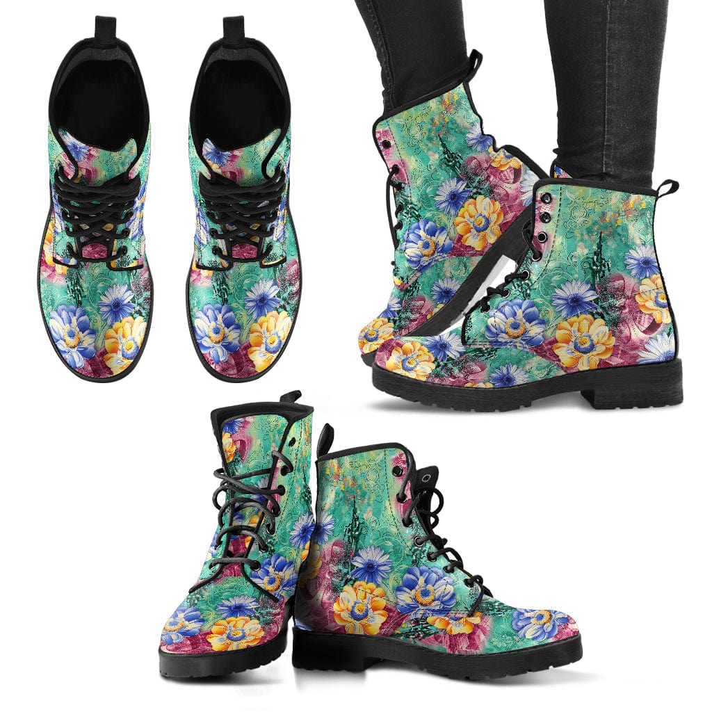Flowers Cruelty Free Leather Boots