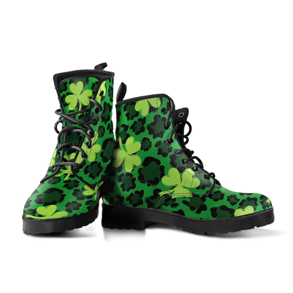 Green Clover - Leather Boots Shoezels™
