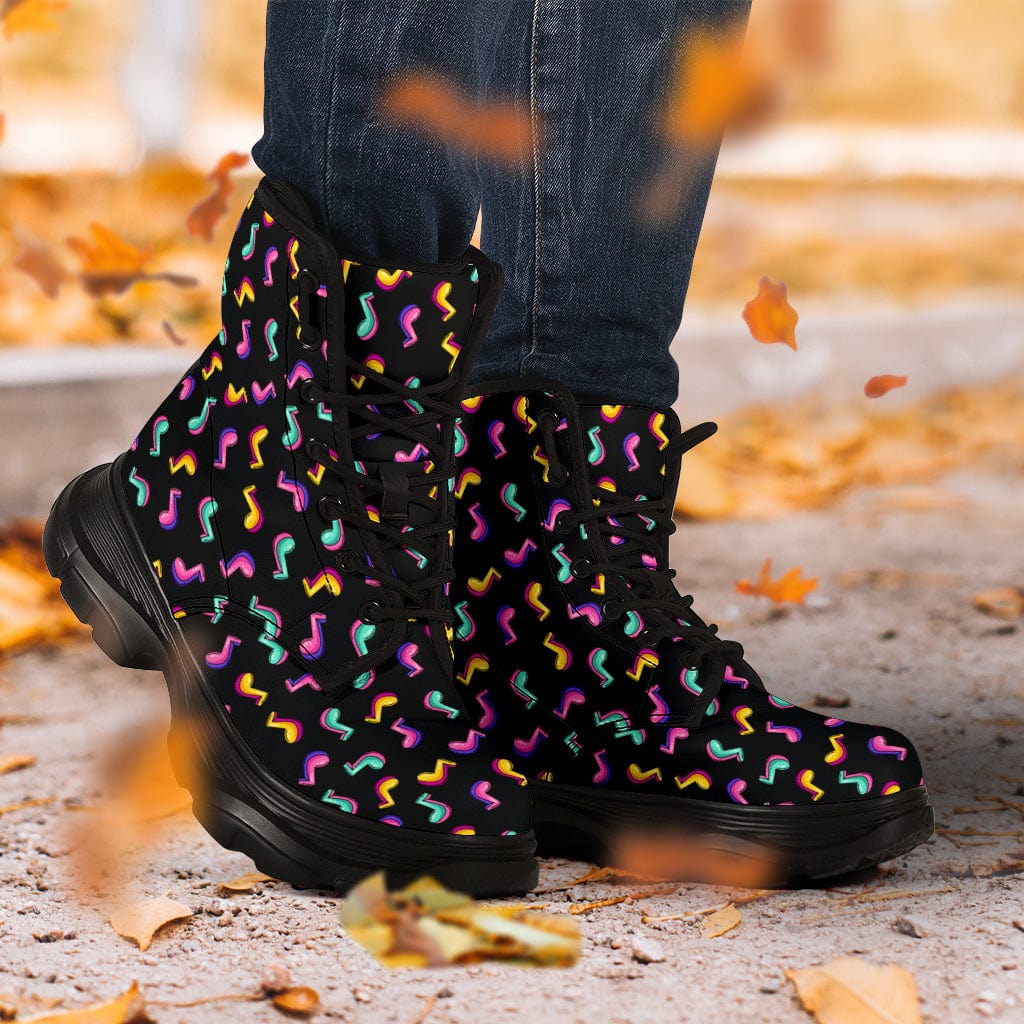 Musical Notes - Chunky Boots Shoezels™