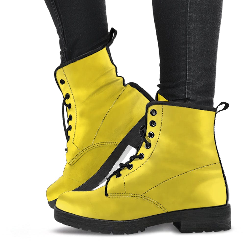 Mustard - Leather Boots Shoezels™